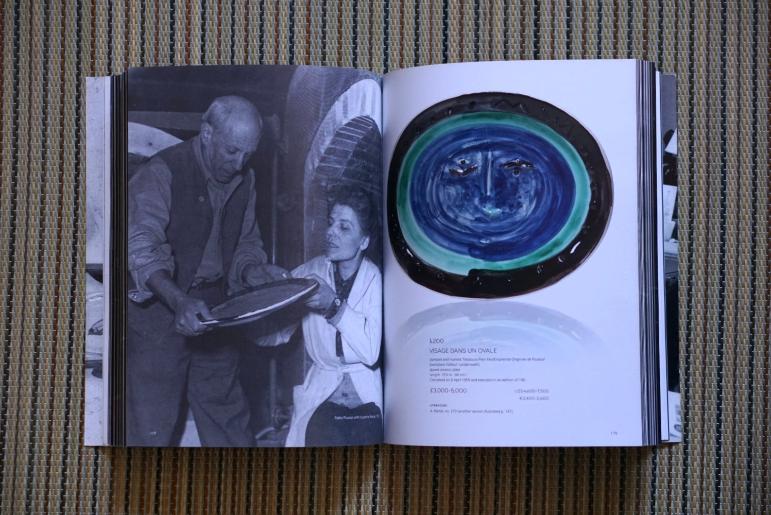 ピカソ Picasso Ceramics: The Modoura Collecition kokiriyama