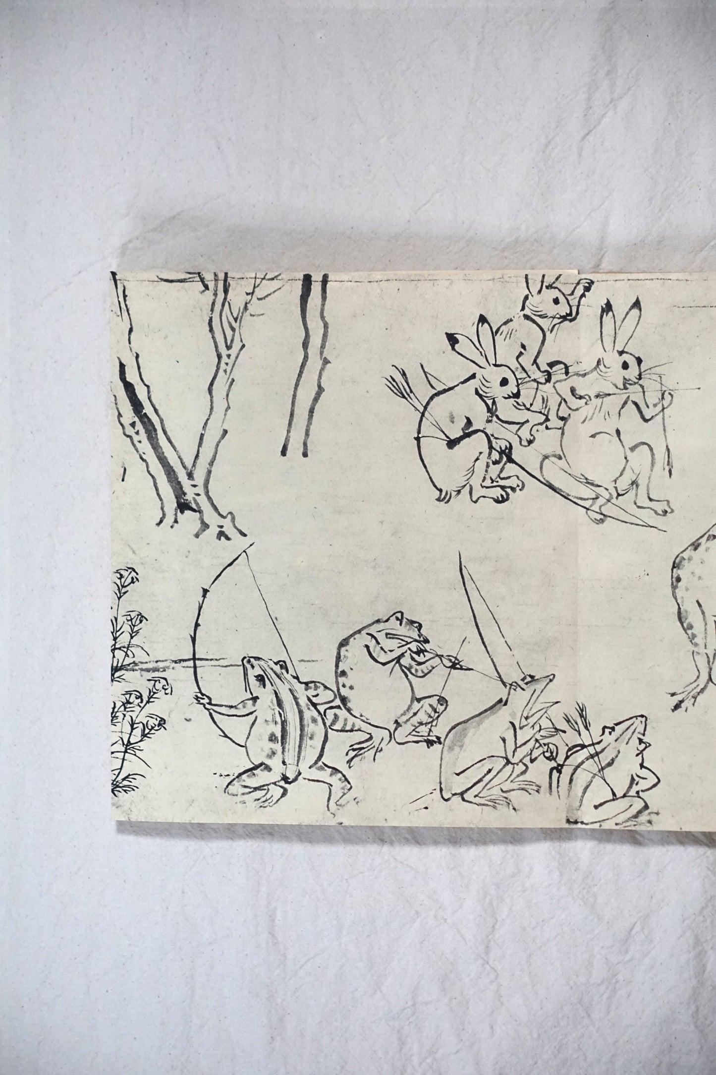 国宝 鳥獸戲畫 National treasure Choju-giga' kokiriyama