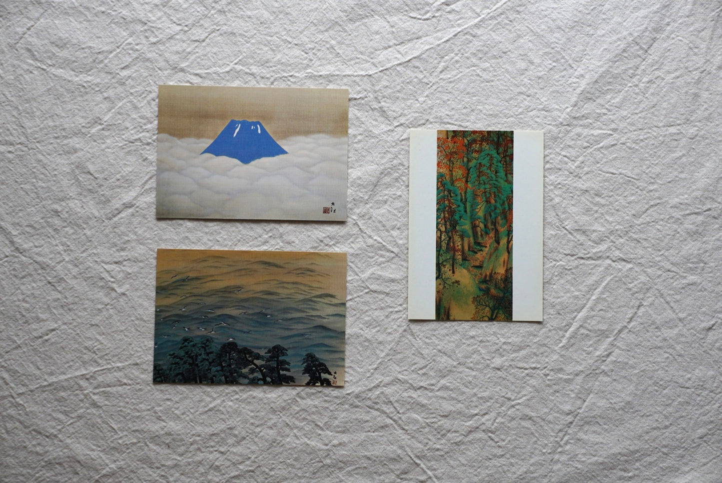 橫山大觀繪はがき集 50枚 Yokoyama Taikan Postcard Collection kokiriyama