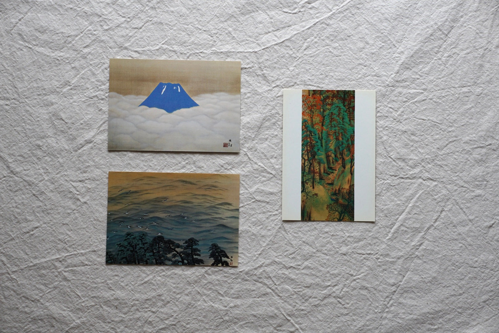 橫山大觀繪はがき集 50枚 Yokoyama Taikan Postcard Collection kokiriyama