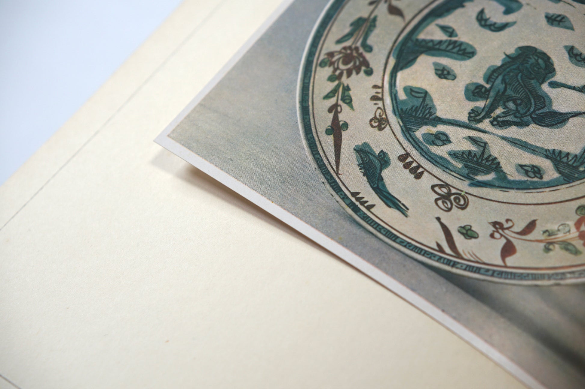 吳州赤繪 大皿 Gosu Akae Large Plate kokiriyama