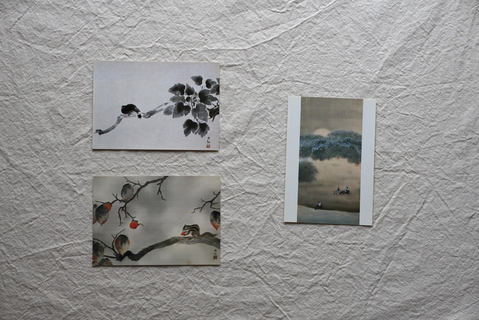 橫山大觀繪はがき集 50枚 Yokoyama Taikan Postcard Collection kokiriyama