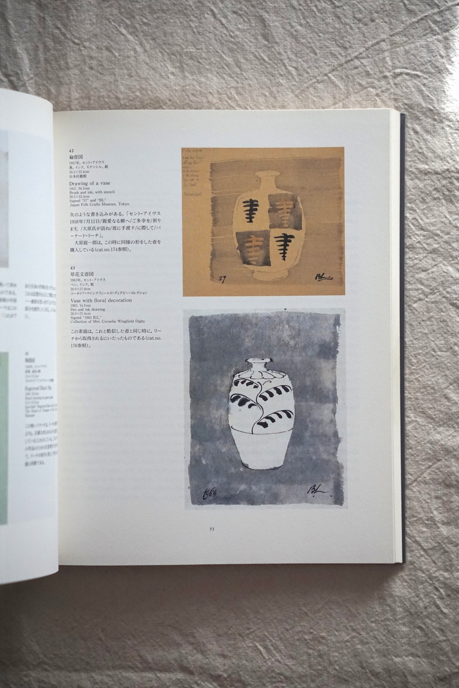 バーナード・リーチ展 図録 ―Potter and Artist Bernard Leach kokiriyama