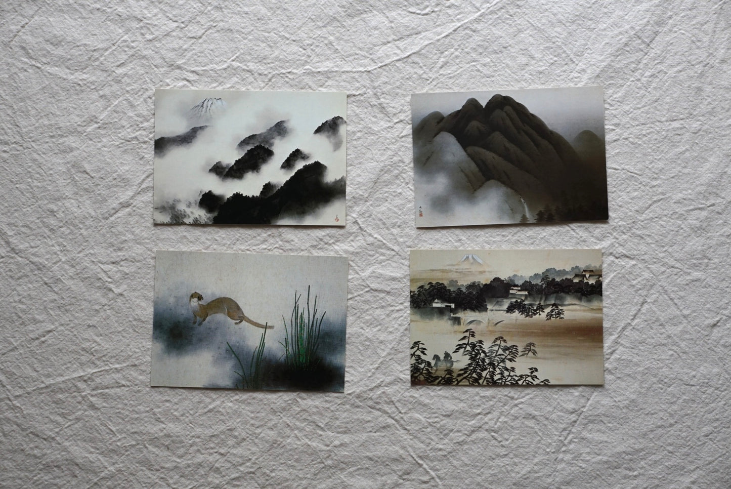 橫山大觀繪はがき集 50枚 Yokoyama Taikan Postcard Collection kokiriyama