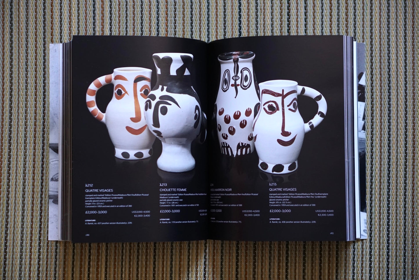 ピカソ Picasso Ceramics: The Modoura Collecition kokiriyama