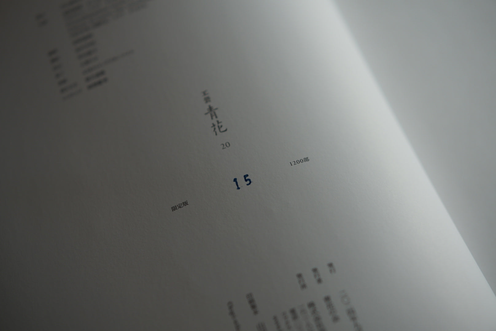 工芸青花 20 KOGEI SEIKA kokiriyama