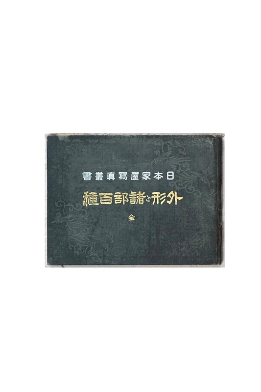 日本家屋寫真業書 外形と諸部百種 全 Japanese Houses kokiriyama