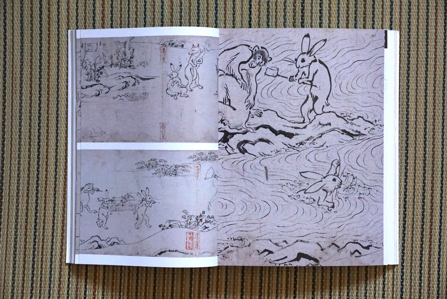 国宝 鳥獣戯画と高山寺 特典豆本付 National Treasure Choju Giga and Kozanji Temple kokiriyama