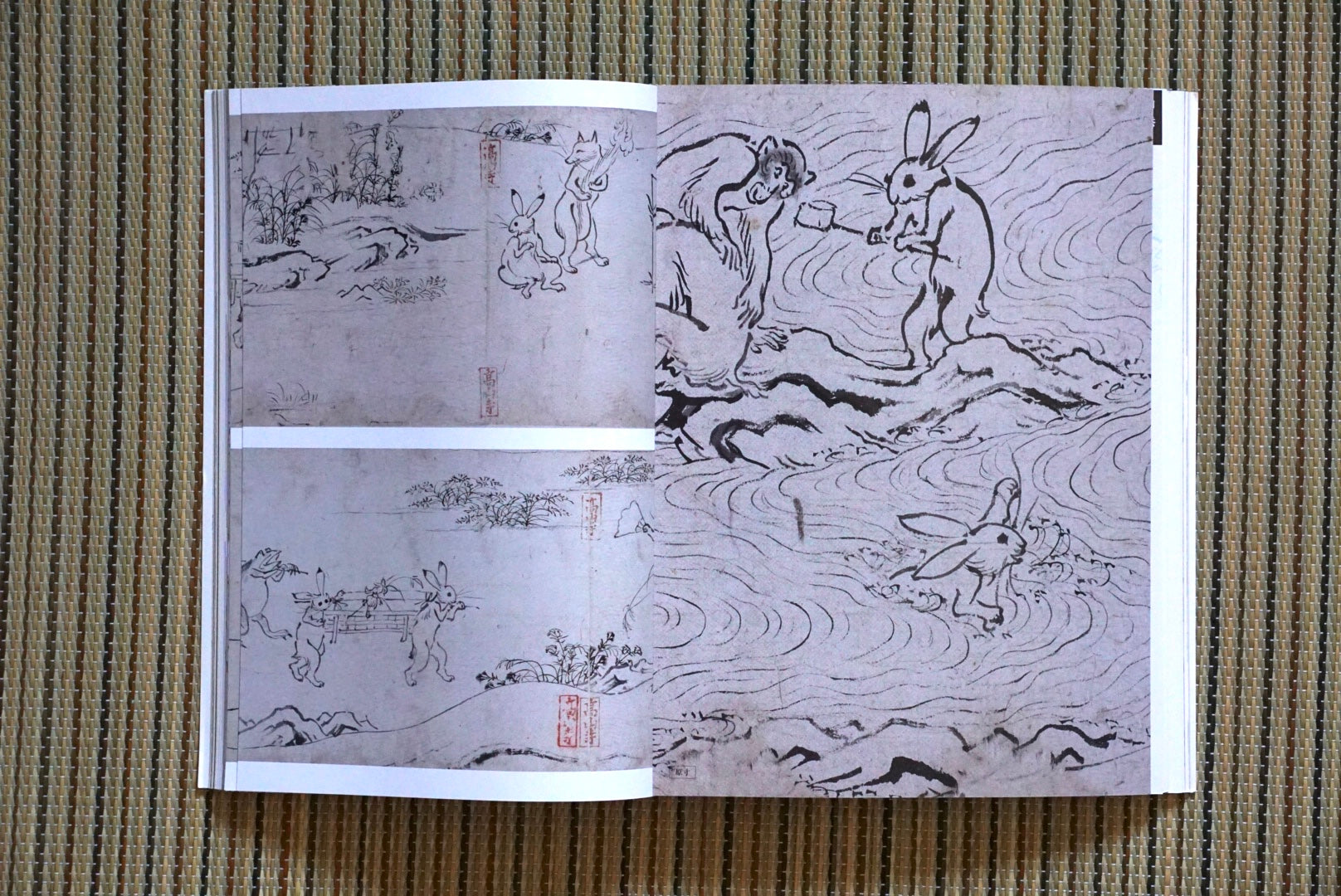 国宝 鳥獣戯画と高山寺 特典豆本付 National Treasure Choju Giga and Kozanji Temple kokiriyama