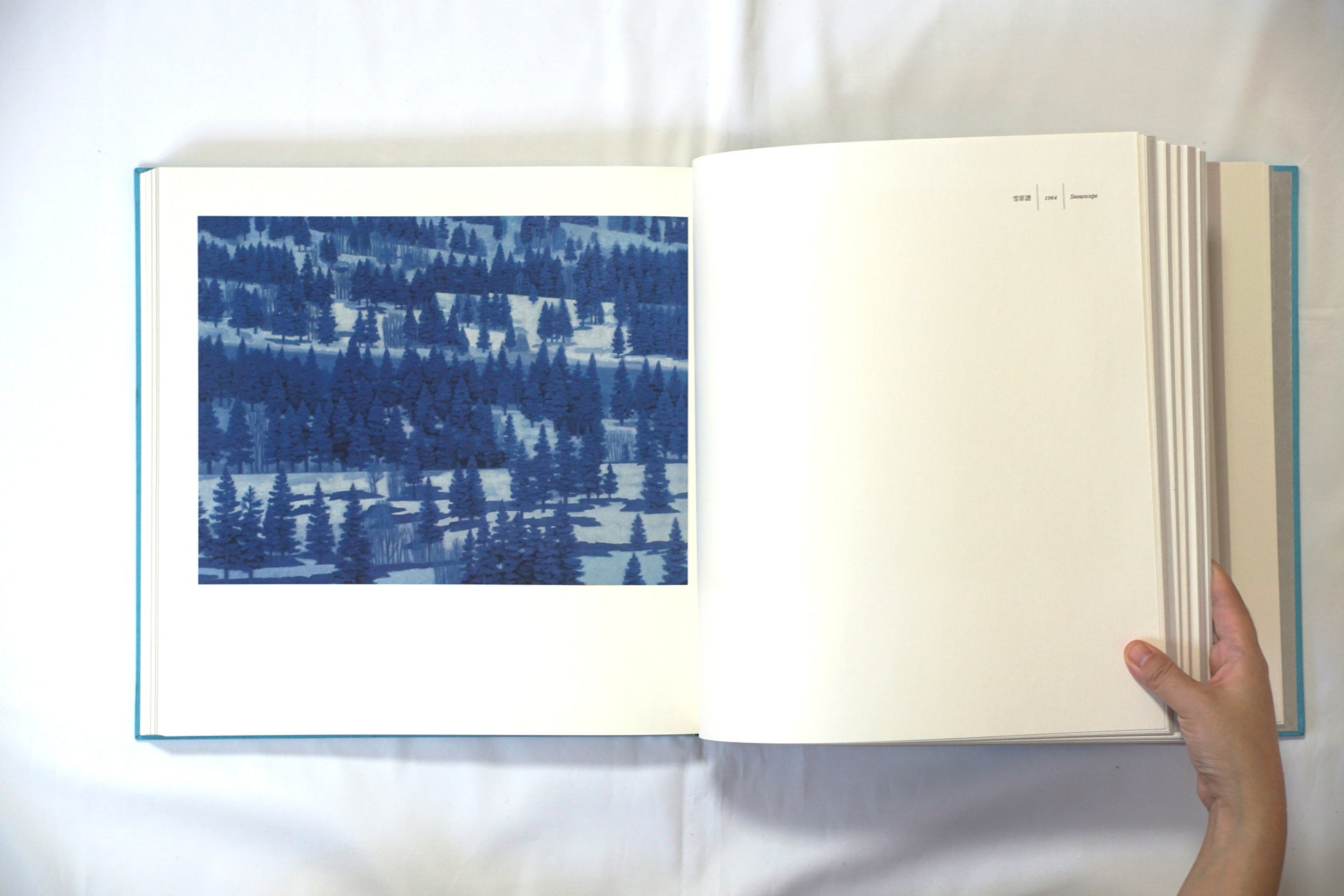 東山魁夷 青の世界 Kaii Higashiyama Blue World kokiriyama