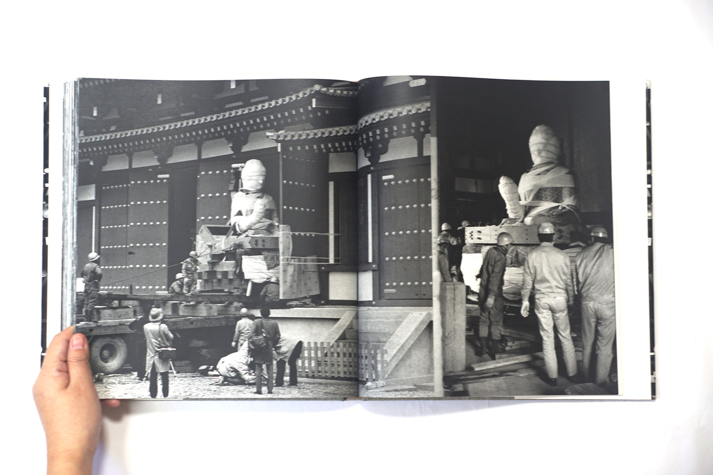 金堂再建 白鳳の薬師寺金堂いまここに Reconstruction of the Kondo Hall of Hakuho's Yakushiji Temple kokiriyama