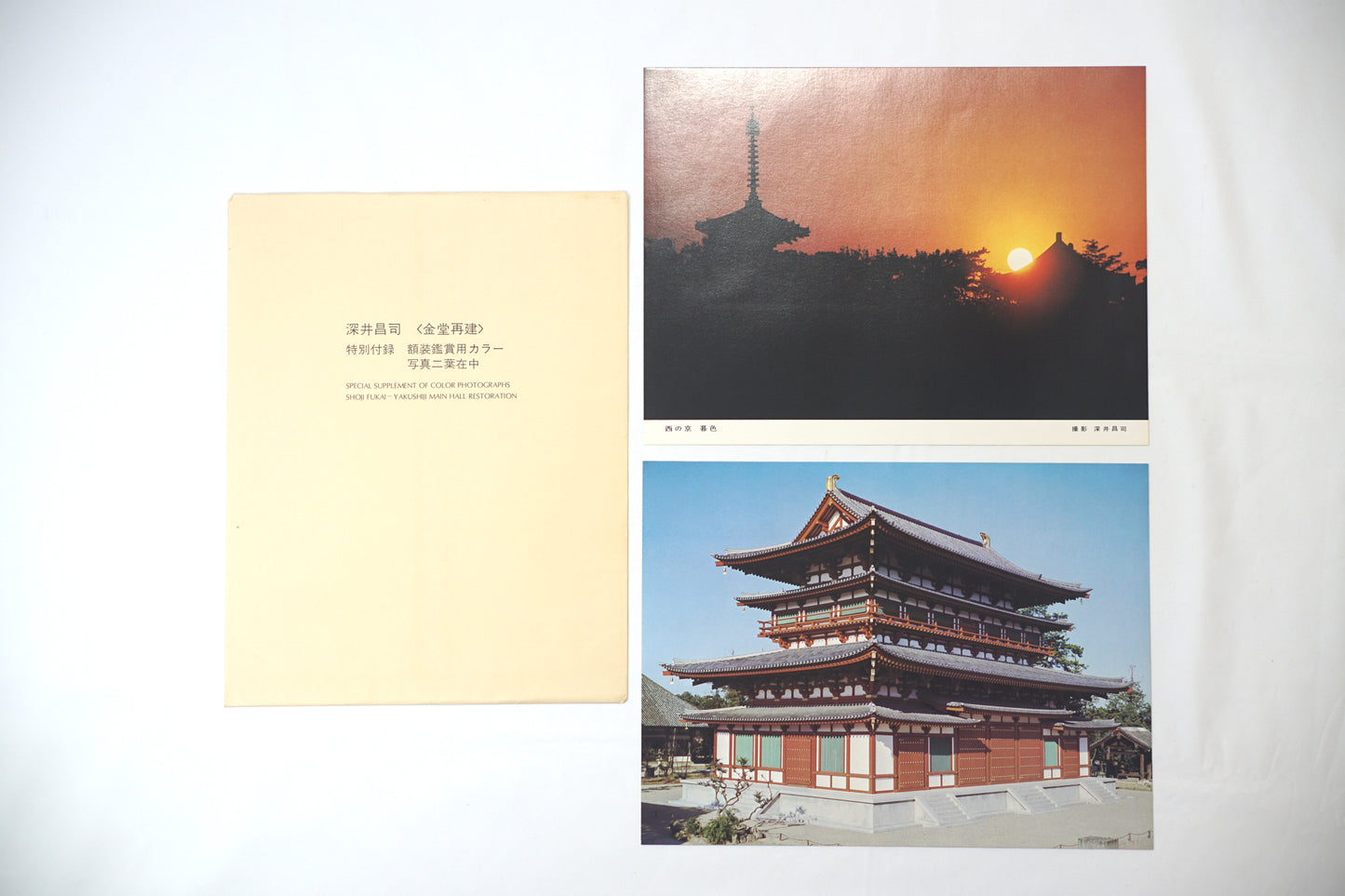 金堂再建 白鳳の薬師寺金堂いまここに Reconstruction of the Kondo Hall of Hakuho's Yakushiji Temple kokiriyama