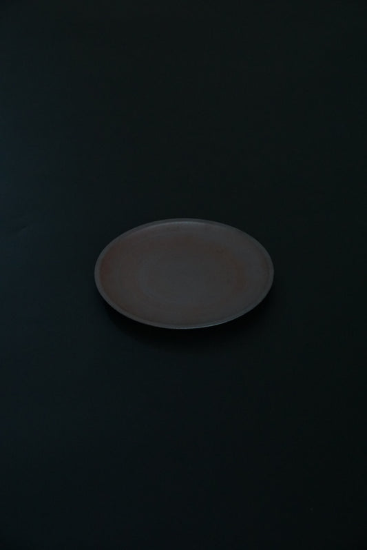 明山窯 信楽焼 中皿 AKATSUCHI PLATE kokiriyama