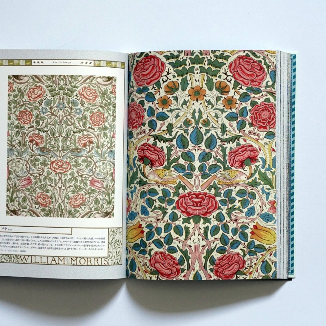 ウィリアム・モリス:クラシカルで美しいパターンとデザイン William Morris: Classic and beautiful patterns and designs kokiriyama