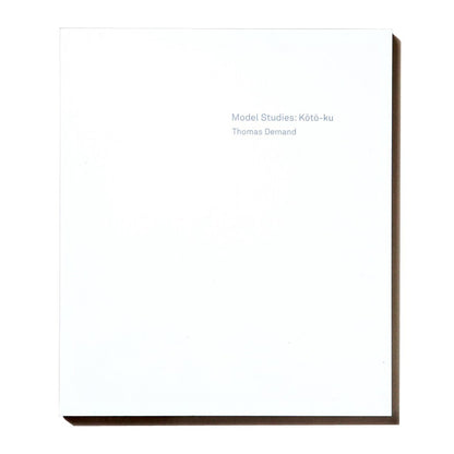 「NEW BOOKS」"Model Studies: K_t_-ku (IMA photobooks) Photographs by Thomas Demand