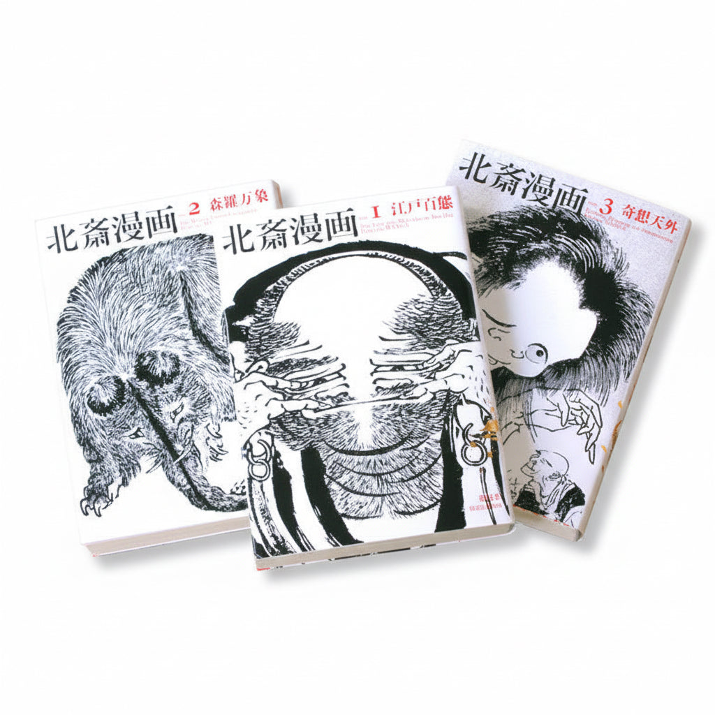 Hokusai Manga Box Set of 3 Volumes