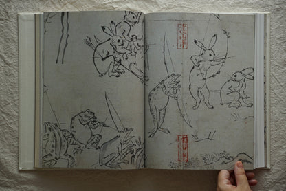 Bird-cutting painting Treasure of Kozanji Temple, Kyoto 