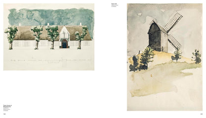 Watercolours by Hans J. Wegner