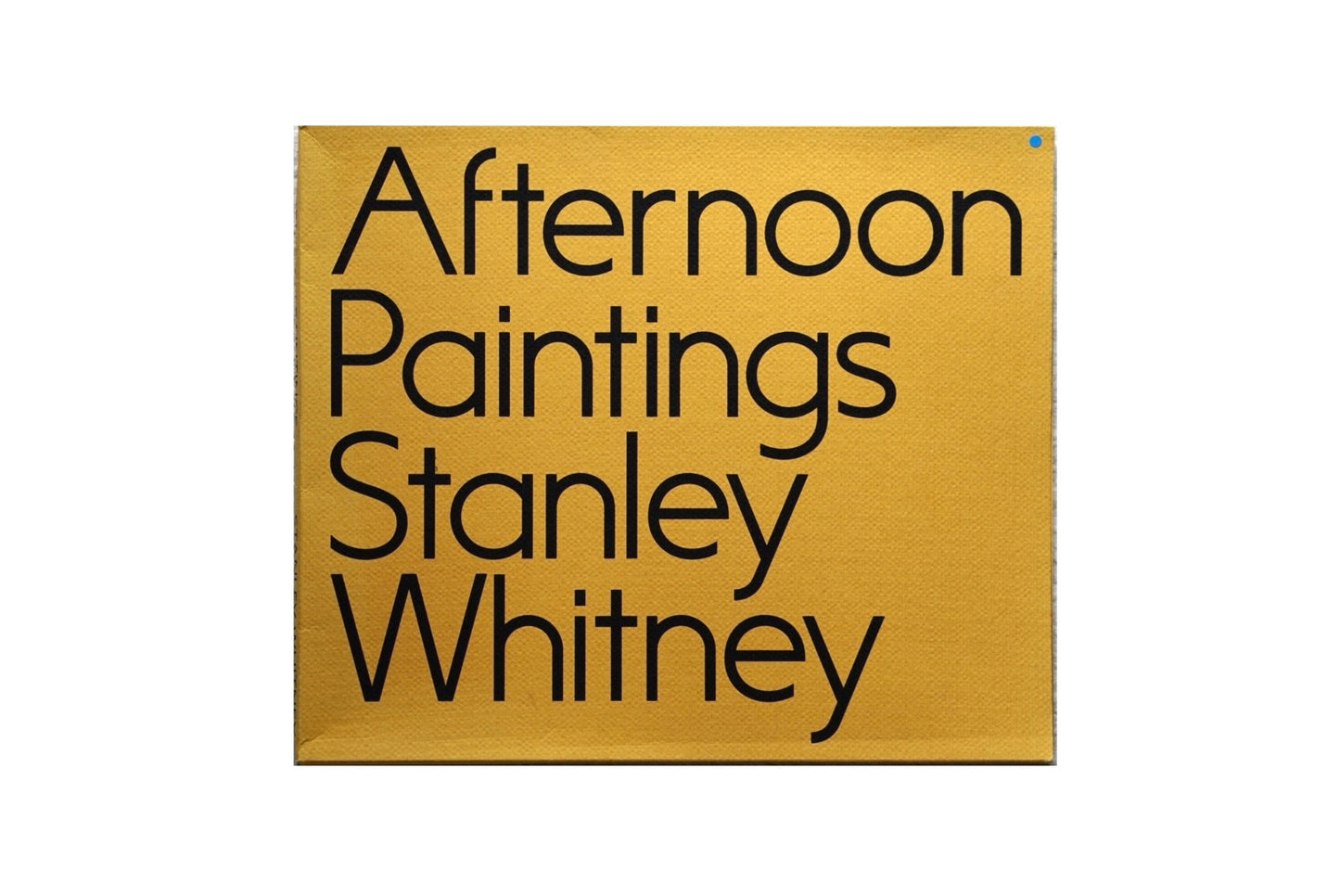 Afternoon Paintings   Stanley Whitney