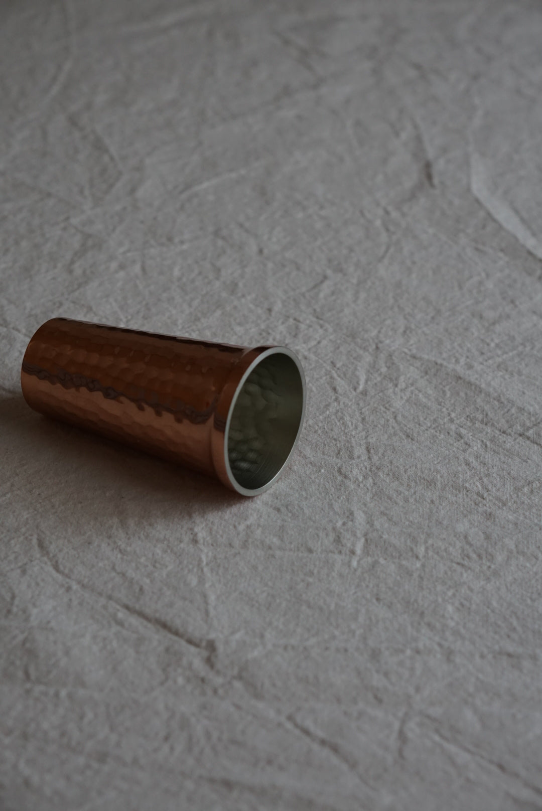 Made in Japan Pure copper hammered cup